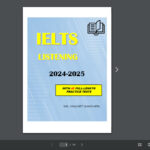 ielts listening 2024-2025 tablet