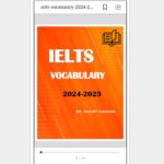 ielts vocabulary 2024-2025 phone