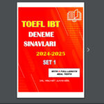 toefl deneme sinavlari set 1 tablet