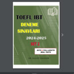 toefl deneme sinavlari set 2 tablet