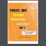 toefl deneme sinavlari set 3 tablet