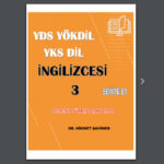 yds yokdil yks dil ingilizce 3 tablet