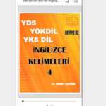 yds yokdil yks dil ingilizce kelimeler 4 phone